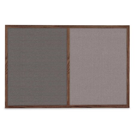 Slim Style Indoor Enclosed Corkboard,36